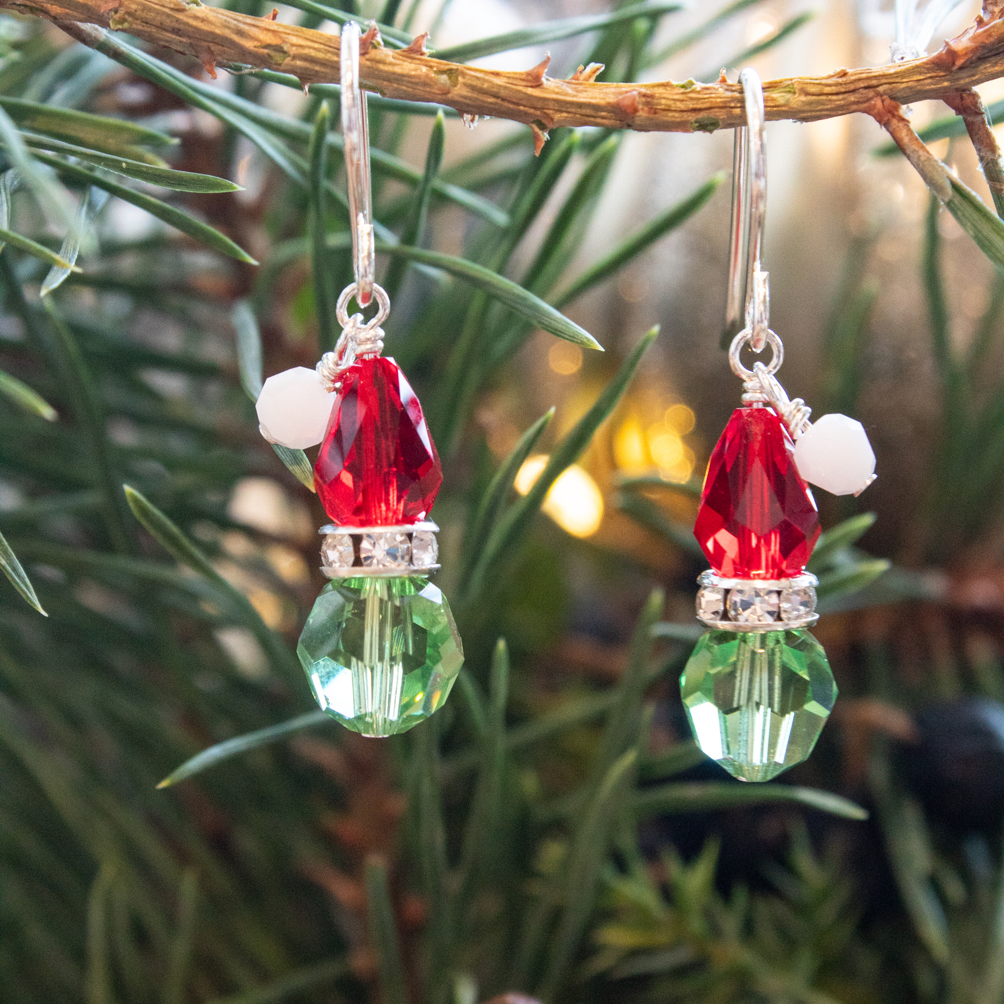 Grinch Holiday Earrings