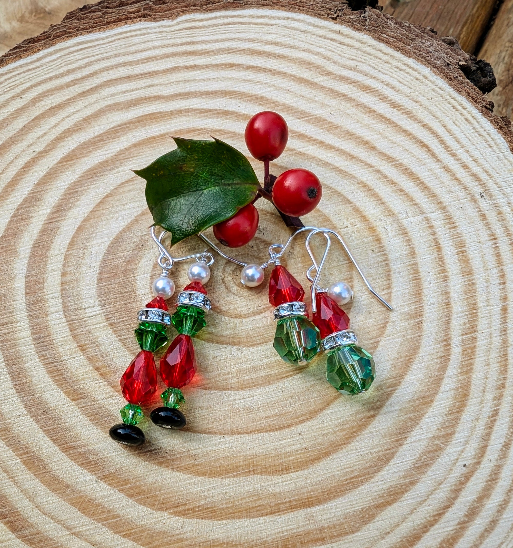 Grinch Holiday Earrings