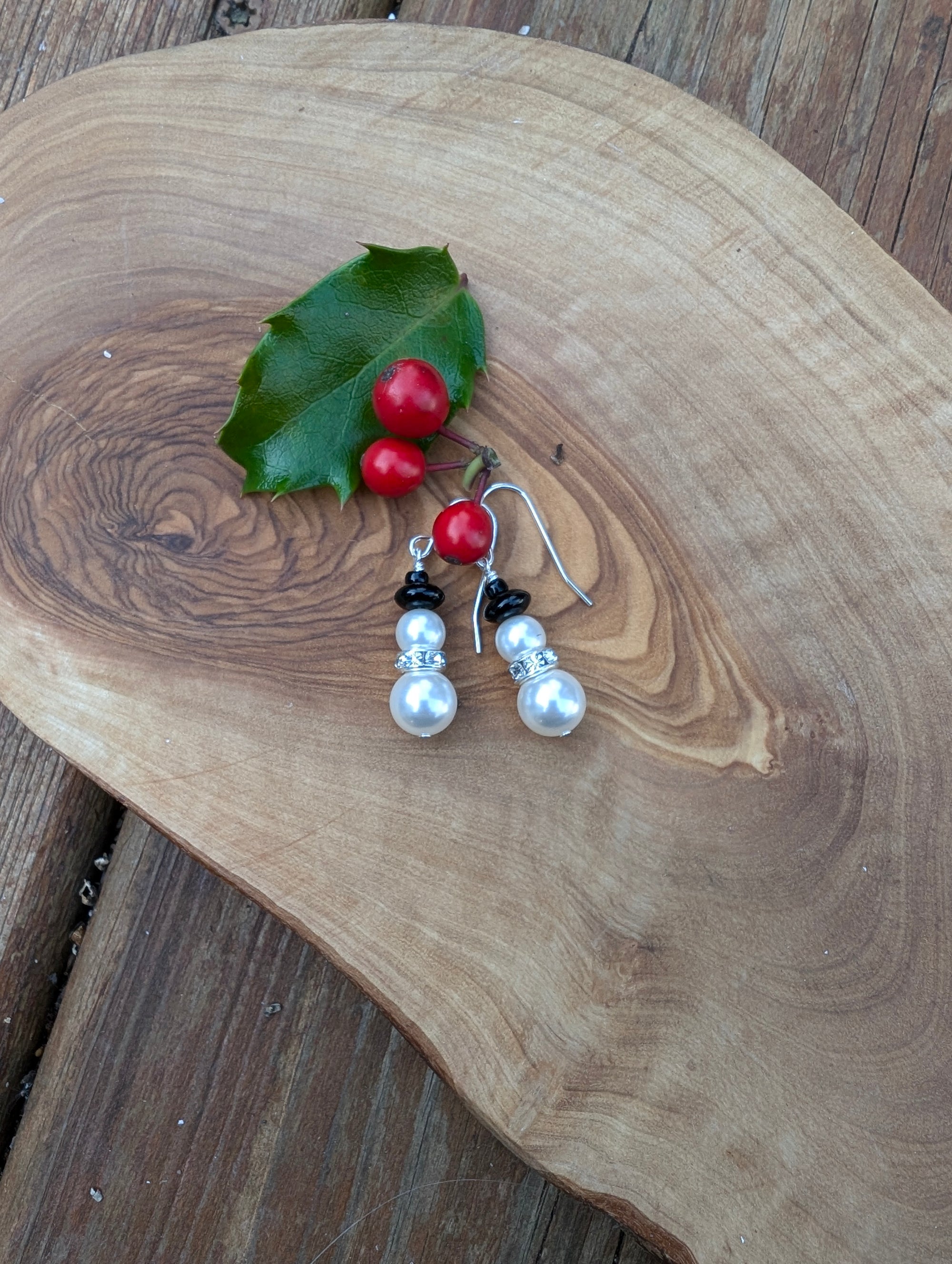 Snowman Holiday Earrings