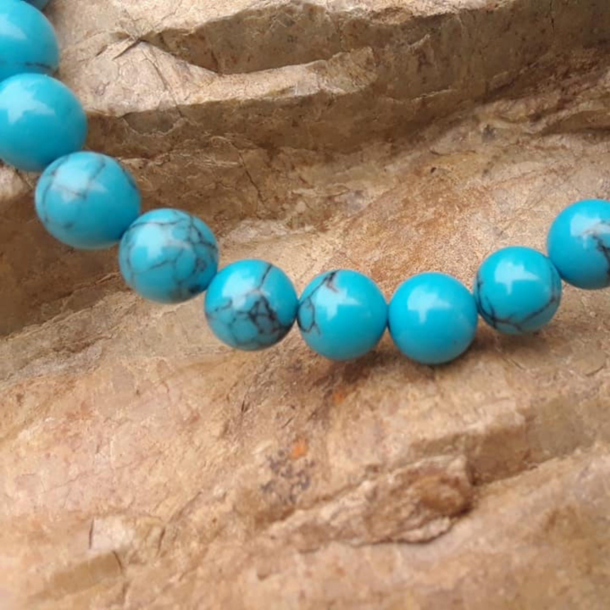 Turquoise Howlite Intention Bracelet